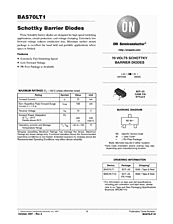 DataSheet BAS70LT1 pdf