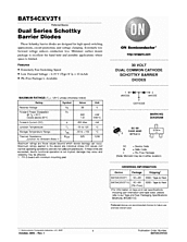 DataSheet BAT54CXV3T1 pdf