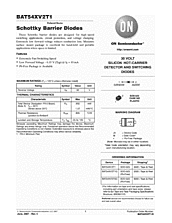 DataSheet BAT54XV2T1 pdf