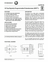 DataSheet CAT5115-10 pdf