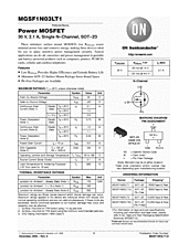 DataSheet MGSF1N03LT1 pdf