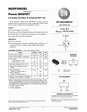 DataSheet MGSF2N02EL pdf