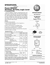 DataSheet MTB50P03HDL pdf