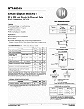 DataSheet NTA4001N pdf