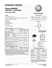 DataSheet NTB5605 pdf