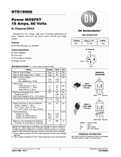 DataSheet NTD18N06 pdf