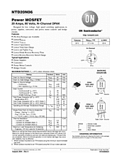 DataSheet NTD20N06 pdf