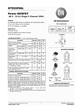 DataSheet NTD20P06L pdf