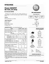 DataSheet NTD24N06 pdf