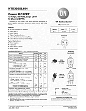 DataSheet NTD3055L104 pdf