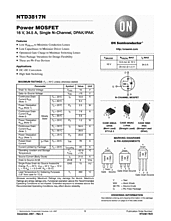 DataSheet NTD3817N pdf