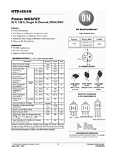 DataSheet NTD4854N pdf