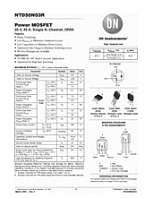 DataSheet NTD50N03R pdf