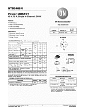 DataSheet NTD5406N pdf