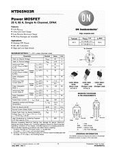 DataSheet NTD65N03R pdf