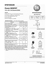 DataSheet NTD70N03R pdf