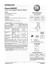 DataSheet NTGS3441B pdf