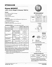 DataSheet NTGS3443B pdf