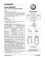 DataSheet NTHD5904N pdf