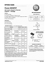 DataSheet NTHS4166N pdf