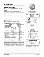 DataSheet NTJS4160N pdf