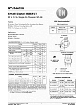 DataSheet NTJS4405N pdf