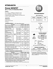 DataSheet NTMS4807N pdf