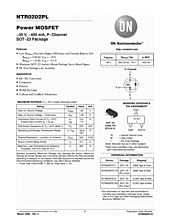 DataSheet NTR0202PL pdf