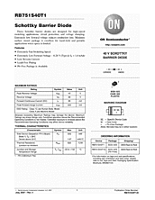 DataSheet RB751S40T1 pdf