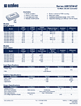 DataSheet AM15EW-2412SIZ pdf