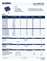 DataSheet AM1S-0509S-NZ pdf