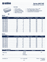 DataSheet AM3T-1205D-NZ pdf