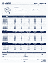 DataSheet AM40U-1212SCZ pdf