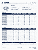 DataSheet AM4TW-2405D-RZ pdf