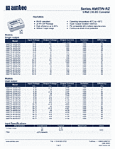 DataSheet AM5TW-4803S-RZ pdf