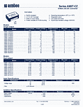 DataSheet AM8T-2412DCZ pdf