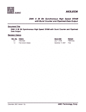 DataSheet A63L8336 pdf