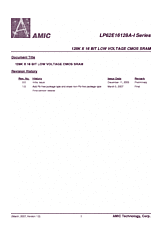 DataSheet LP62E16128A-I pdf