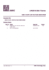 DataSheet LP62E16128A-T pdf