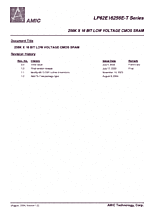 DataSheet LP62E16256E-T pdf