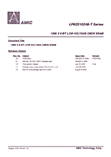 DataSheet LP62S1024B-T pdf