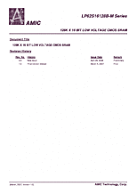 DataSheet LP62S16128B-M pdf