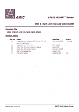 DataSheet LP62S16256F-T pdf