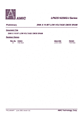 DataSheet LP62S16256G-I pdf