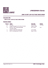 DataSheet LP62S2048A-I pdf