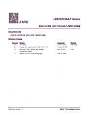 DataSheet LP62S2048A-T pdf