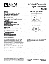 DataSheet AD5245BRJ50 pdf