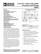 DataSheet AD5641B pdf