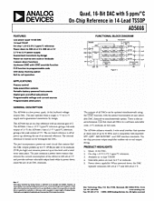 DataSheet AD5666A pdf