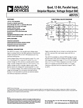 DataSheet AD5725B pdf